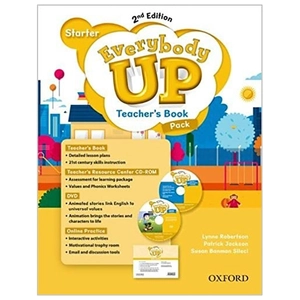 everybody up: starter level: teacher's book pack with dvd, online practice and teacher's resource center cd-rom: starter: linking your classroom to the wider world