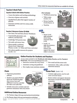 everybody up: starter level: teacher's book pack with dvd, online practice and teacher's resource center cd-rom: starter: linking your classroom to the wider world