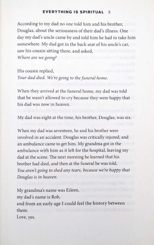 everything is spiritual