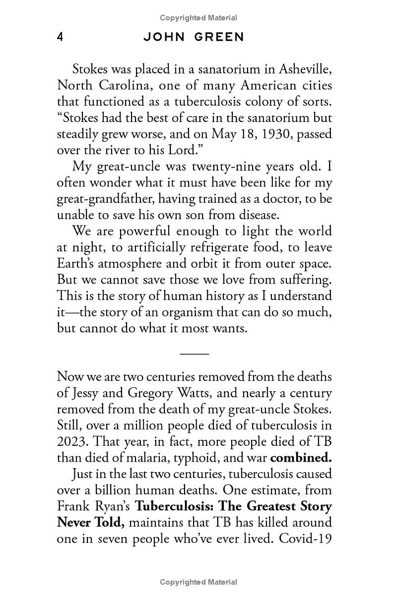 Everything Is Tuberculosis (Signed Edition)