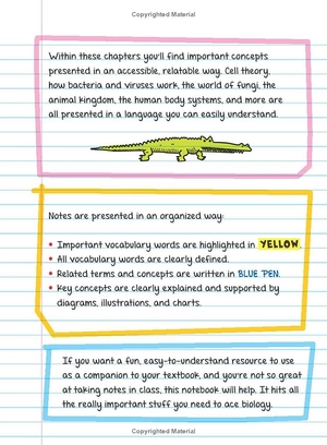 everything you need to ace biology in one big fat notebook