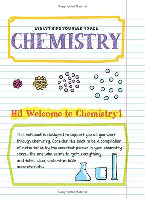 everything you need to ace chemistry in one big fat notebook