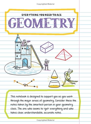 everything you need to ace geometry in one big fat notebook