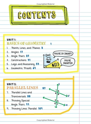 everything you need to ace geometry in one big fat notebook