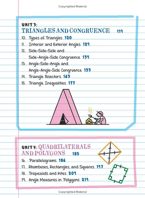 everything you need to ace geometry in one big fat notebook