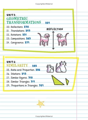 everything you need to ace geometry in one big fat notebook