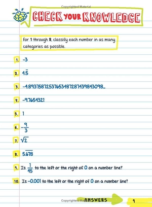 everything you need to ace math in one big fat notebook