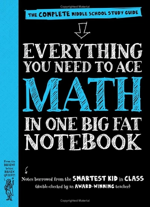 everything you need to ace math in one big fat notebook
