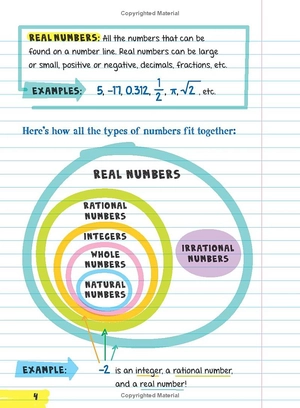 everything you need to ace math in one big fat notebook