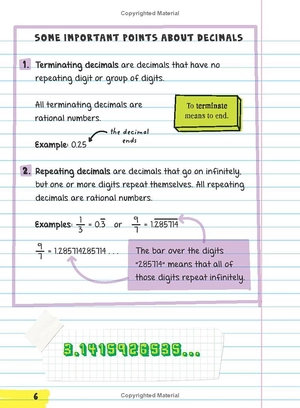 everything you need to ace pre-algebra and algebra i in one big fat notebook
