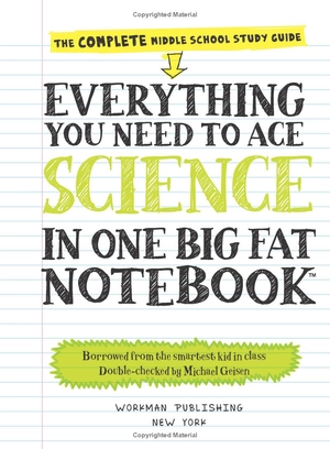 everything you need to ace science in one big fat notebook