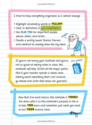 everything you need to ace science in one big fat notebook