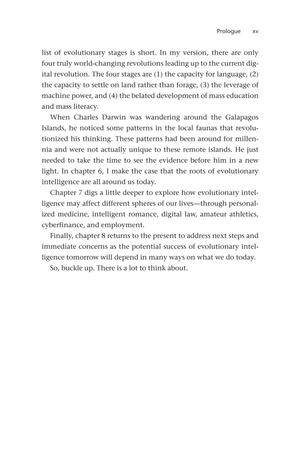 evolutionary intelligence