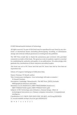 evolutionary intelligence