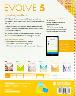 evolve level 5 video resource book with dvd