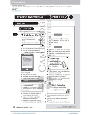 exam booster for key and key for schools with answer key with audio for the revised 2020 exams (2nd edition)