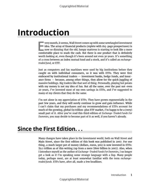 exchange-traded funds for dummies 3rd edition
