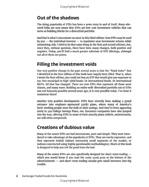 exchange-traded funds for dummies 3rd edition