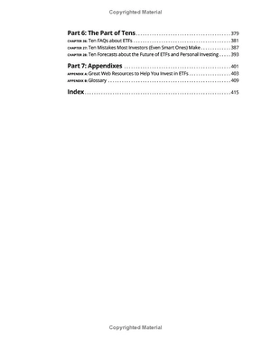 exchange-traded funds for dummies 3rd edition