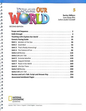 explore our world 5 lesson planner + audio cd + video dvd - 2nd edition