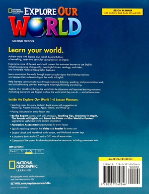 explore our world 5 lesson planner + audio cd + video dvd - 2nd edition