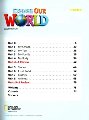 explore our world starter: student's book with olp sticker code - 2nd edition