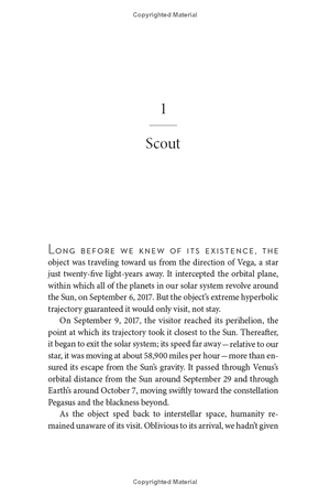 extraterrestrial: the first sign of intelligent life beyond earth