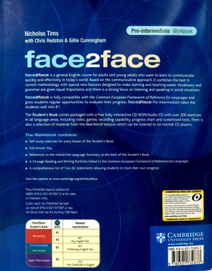 face2face pre-int wb with key fahasa reprint edition