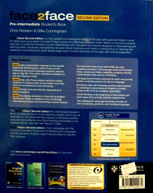 face2face pre-intermediate student's book with dvd-rom