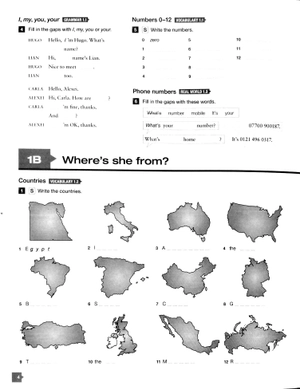 face2face starter workbook with key