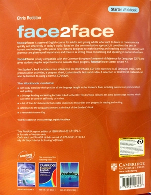 face2face starter workbook with key fahasa reprint edition