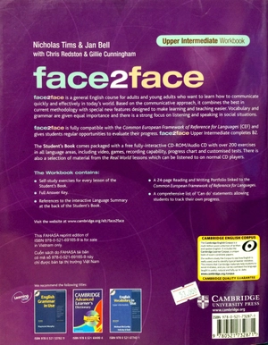 face2face upper int. wb with key fahasa reprint edition