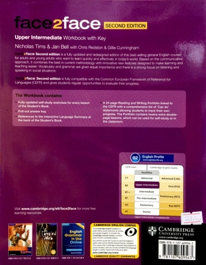 face2face upper intermediate workbook with key