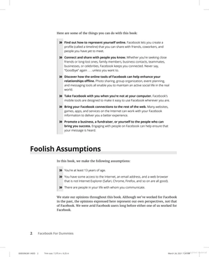 facebook for dummies 8th edition