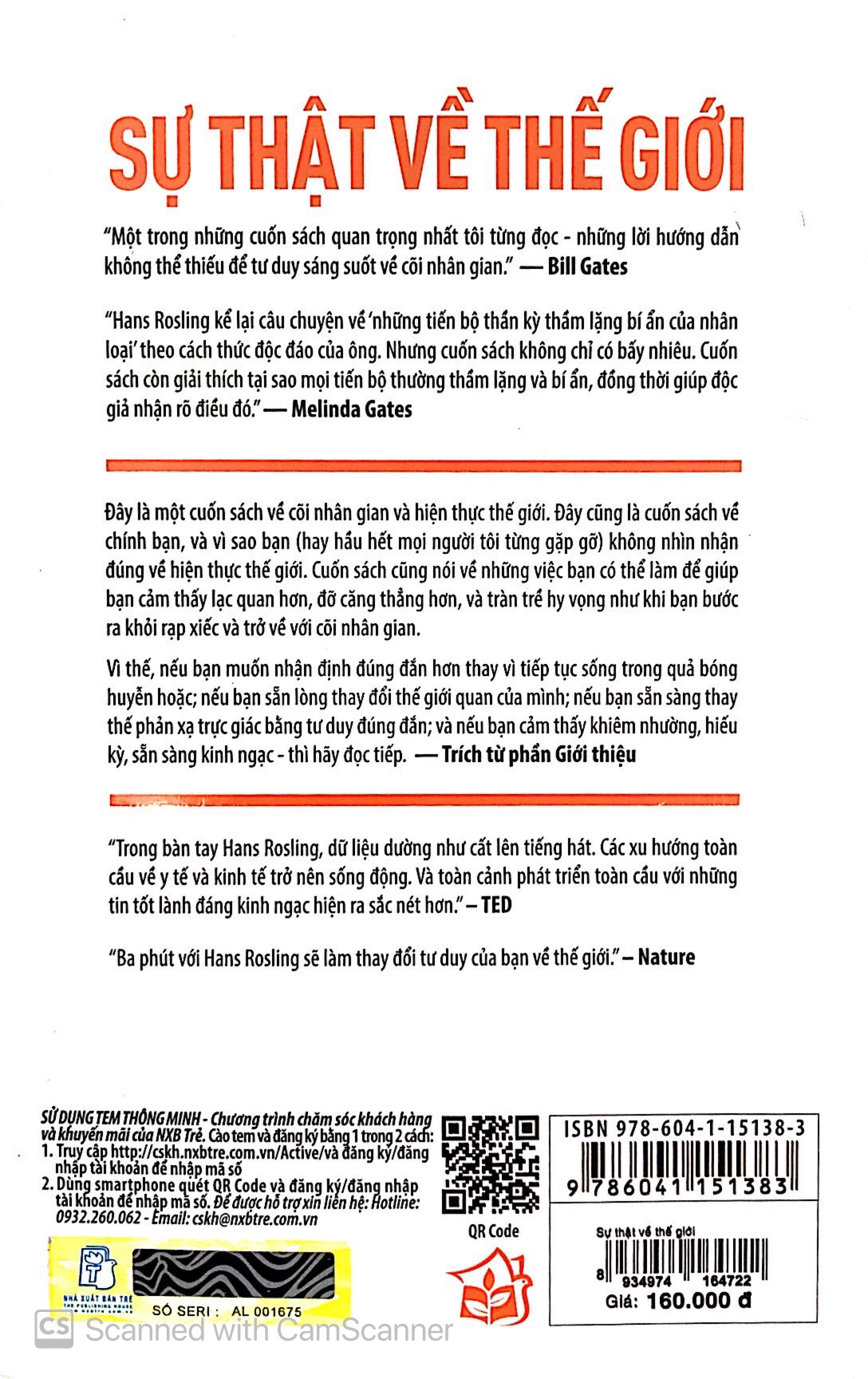 factfulness - sự thật về thế giới: mười lý do khiến ta hiểu sai về thế giới - và vì sao thế gian này tốt hơn ta tưởng