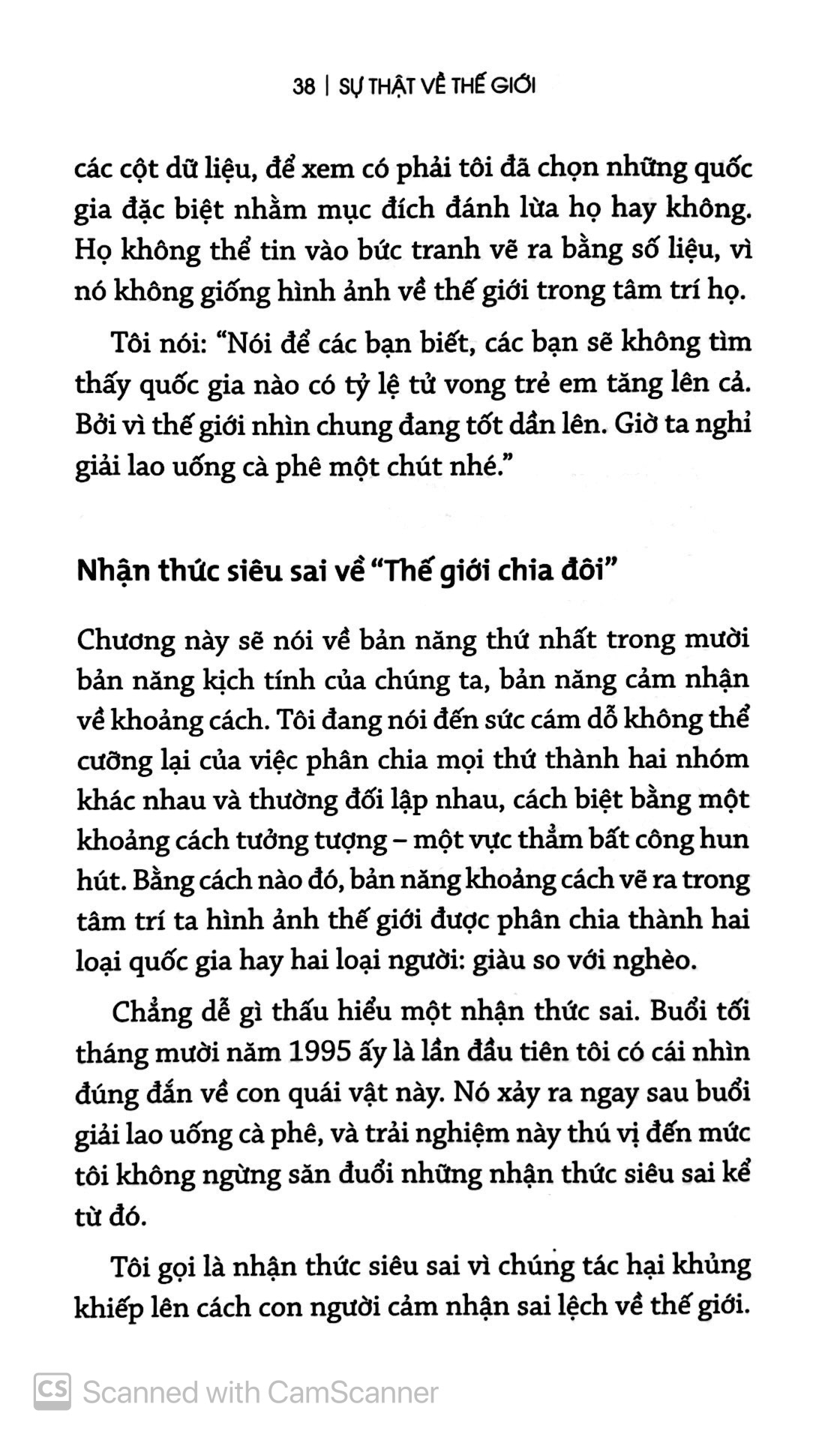 factfulness - sự thật về thế giới: mười lý do khiến ta hiểu sai về thế giới - và vì sao thế gian này tốt hơn ta tưởng
