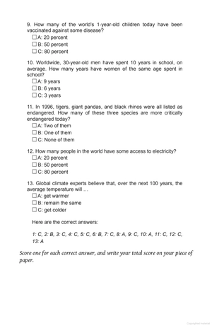 factfulness: ten reasons we're wrong about the world - and why things are better than you think