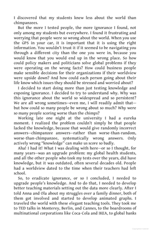 factfulness: ten reasons we're wrong about the world - and why things are better than you think