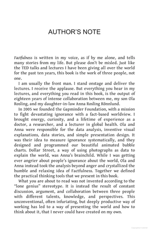 factfulness: ten reasons we're wrong about the world - and why things are better than you think