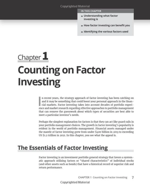 factor investing for dummies