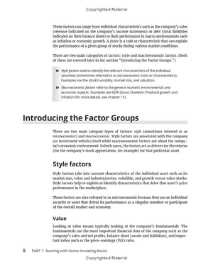 factor investing for dummies