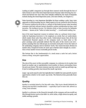 factor investing for dummies