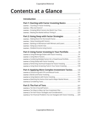 factor investing for dummies