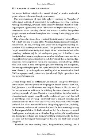 failure is not an option: mission control from mercury to apollo 13 and beyond