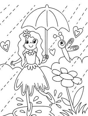 fairies colouring fun