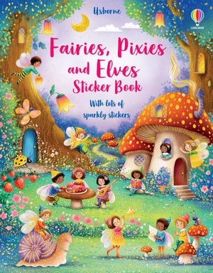 fairies, pixies and elves sticker book