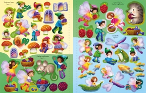 fairies, pixies and elves sticker book