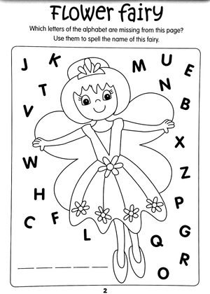 fairies super pad - age 4-7