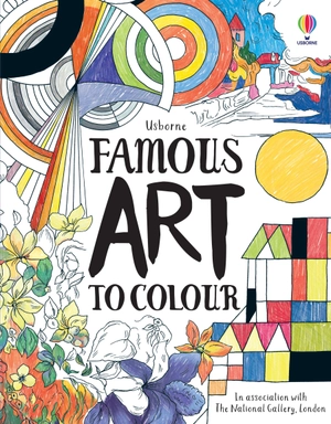famous art to colour