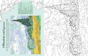 famous art to colour